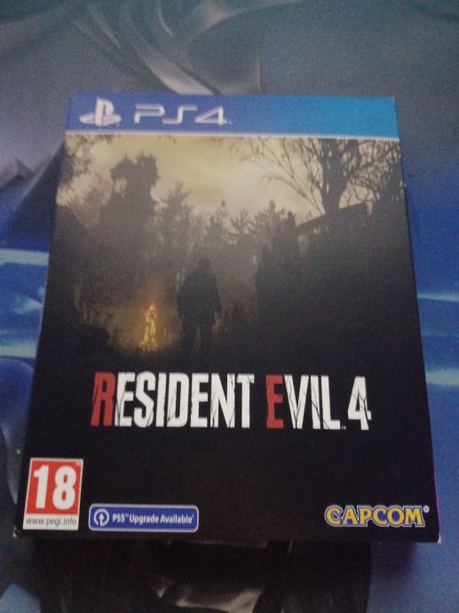 Resident Evil 4 Remake PS4/PS5/XBOX Custom-Made G2 Steelbook Case