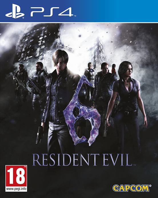 RESIDENT EVIL 6 PS4. R1/ RATE!