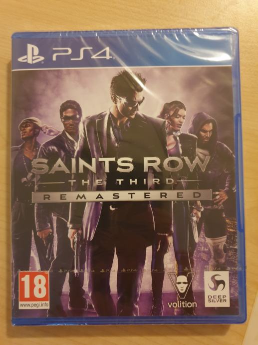 Saints Row The Third Remastered Ps4