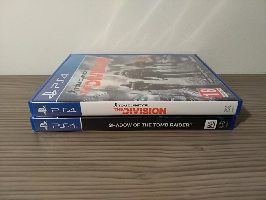 SHADOW OF THE TOMB RAIDER + TOM CLANCY'S THE DIVISION