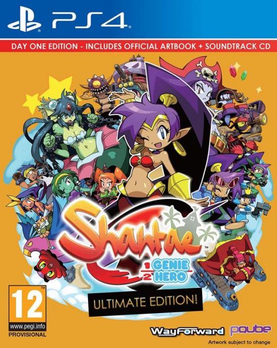 Shantae-Half Genie Hero Ultimate Edition PS4 ,novo u trgovini,račun
