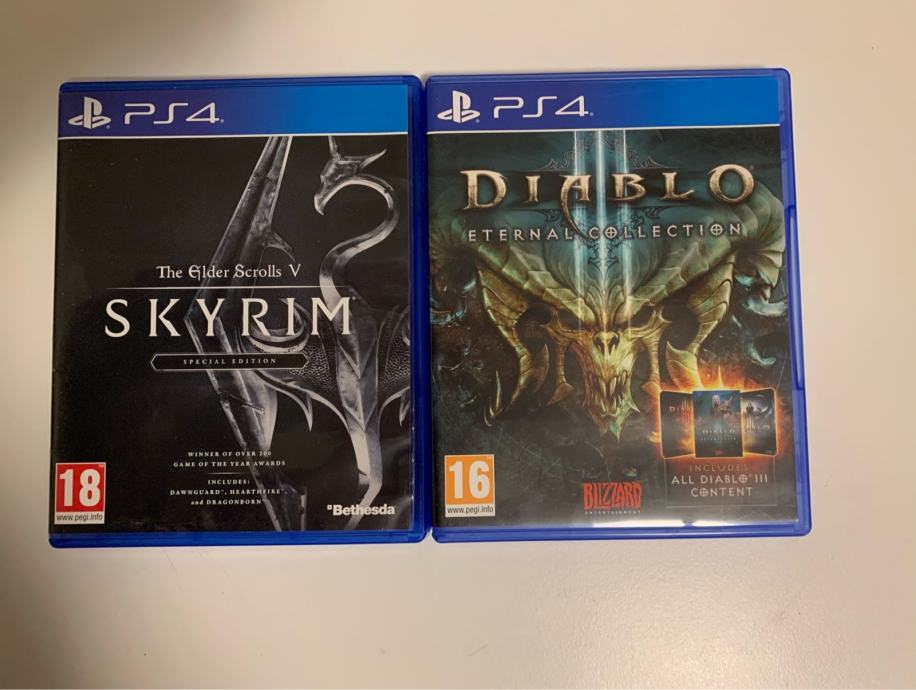 The Elder Scrolls V Skyrim Special Edition i Diablo Eternal Collection
