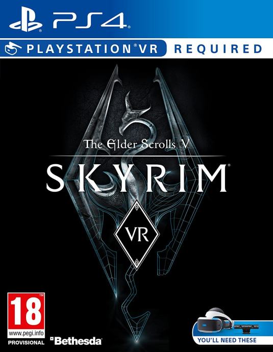 The Elder Scrolls V Skyrim VR (Playstation 4 - korišteno)
