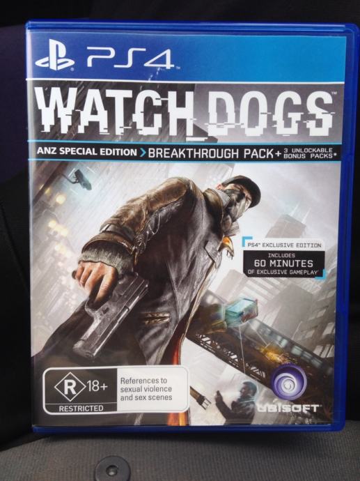 Watch dogs!! special edition!!