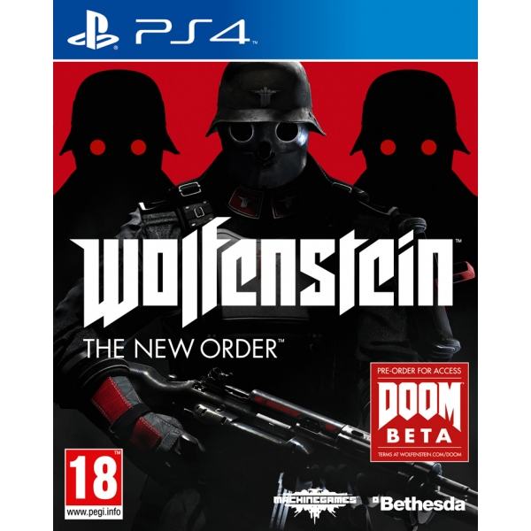 Wolfenstein: The new order PS 4 NOVO!