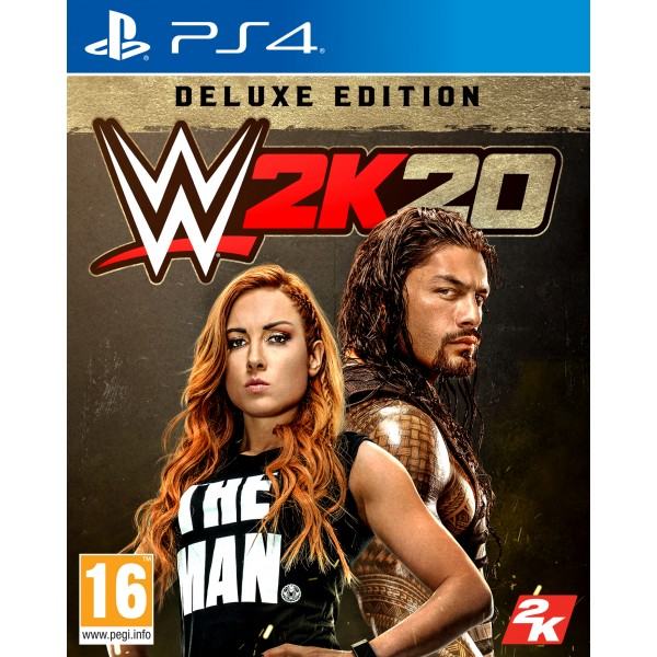 WWE 2K20 Deluxe Edition PS4 igra,novo u trgovini,račun