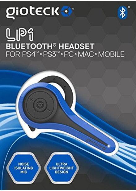 Gioteck LP-1 Bluetooth Headset (PS4/PS3/PC)