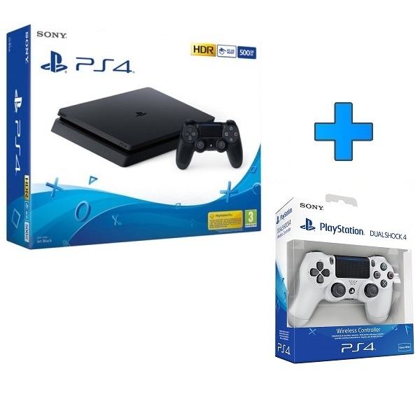 PS4 500 GB crni +dodatni kontroler u boji po izboru,u trgovini,račun