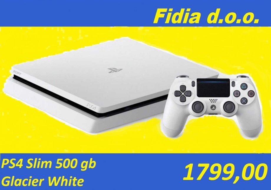 ⭐️⭐️ PlayStation 4 500GB Slim Console - Glacier White ⭐️⭐️