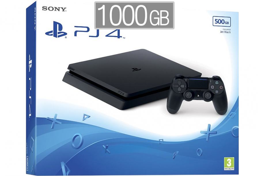 PlayStation 4 Slim 1000GB (PS 4 Slim 1TB - novo)
