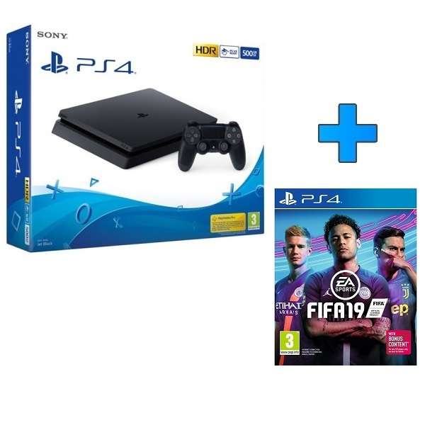 PlayStation 4 SLIM 500 GB + FIFA 19● JAMSTVO● DOSTAVA ● AKCIJA ●