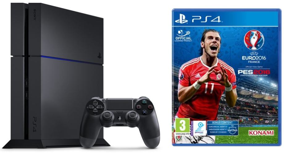 PlayStation PS4 500GB D Chassis+PES 2016 Uefa,novo u trgovini,račun