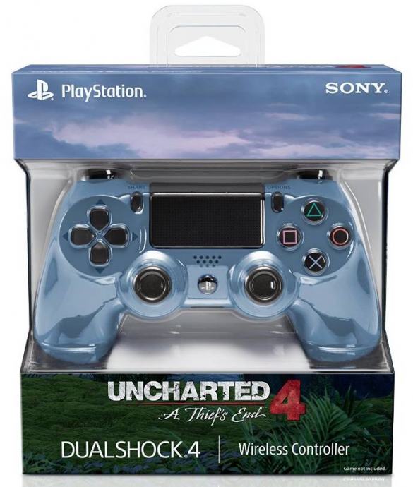 PS4 DualShock 4 Limited Edition Uncharted 4 sivo/plavi novo u trgovini