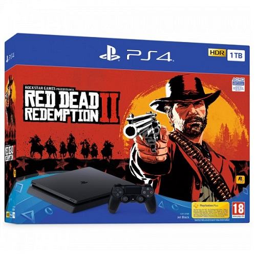 PS4 Slim 1 TB + Red Dead Redemption 2,novo u trgovini,račun