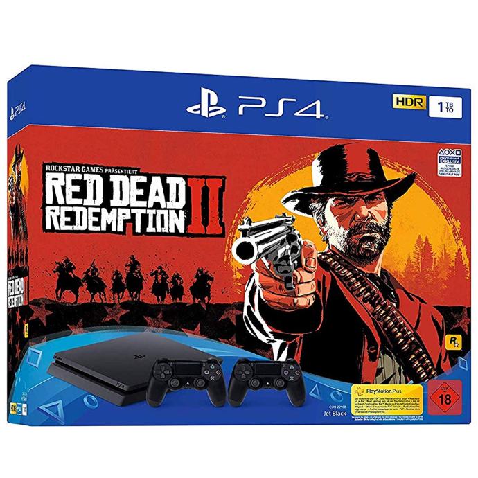 PlayStation 4 Slim 1TB + dodatni kontroler + Red Dead Redemption 2 PS4