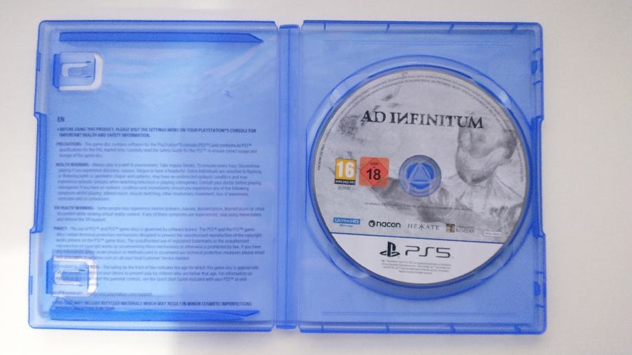 Ad Infinitum (PS5) - Nombre de estilo PlayStation 5 | Pacifiko Guatemala