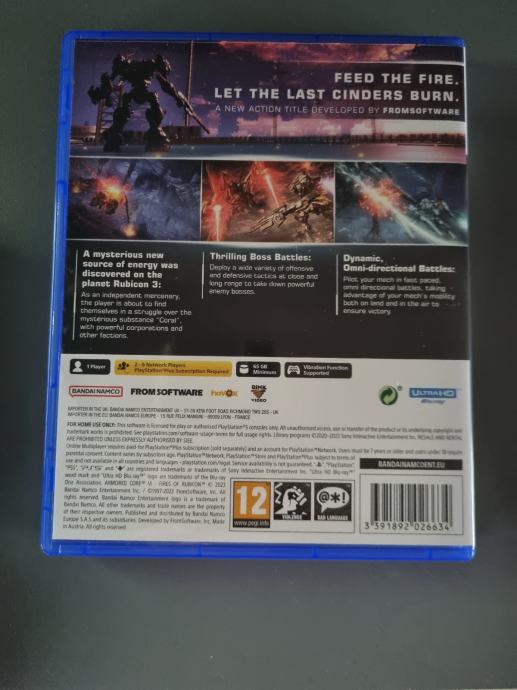 Armored Core VI Launch Edition PS5