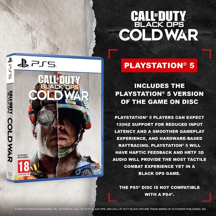 Call of Duty Cold War PS5 Call of Duty Cold War PS5