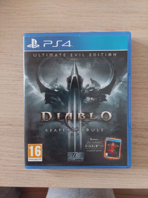 L Diabl Noirs Diablo 3: Reaper Of Souls - Ultimate Evil Edition - Jeu PS4 (PlayStation 4) - Version Ultimate - Très Bon état Diablo 3 Reaper Of Souls Tt