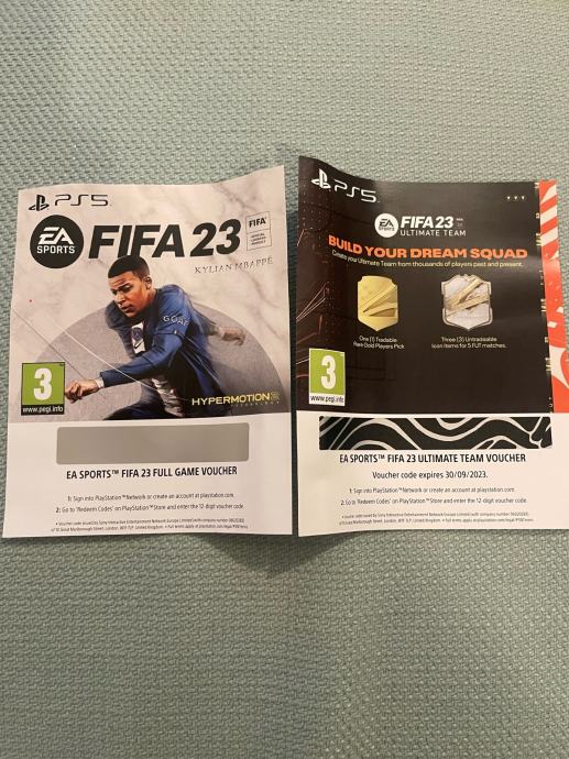 FIFA 23 Voucher/ FUT Voucher PS5