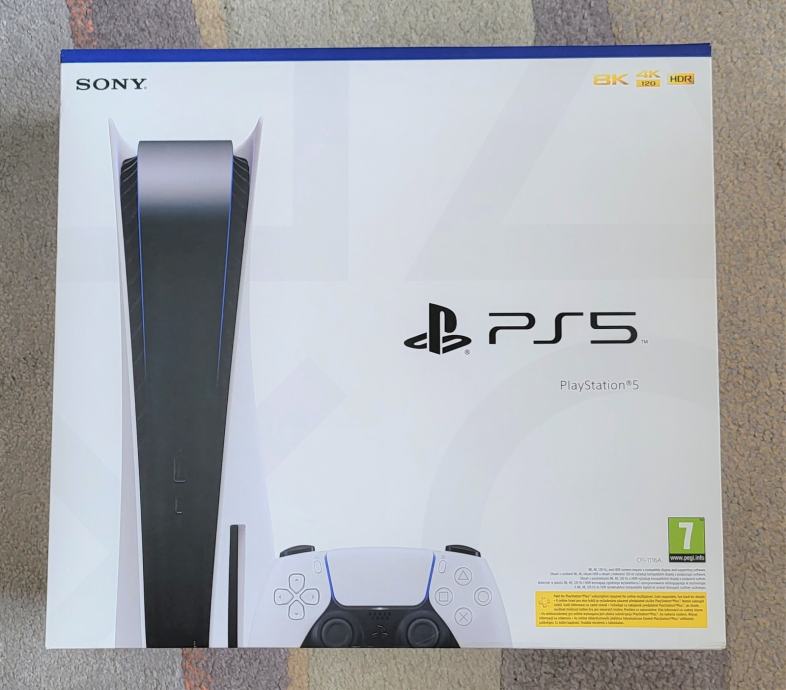 NOV Sony PlayStation 5 (PS5) 825 GB, bijeli; ZG (Jarun)