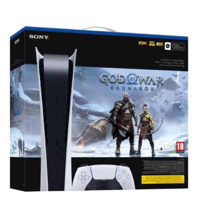 Playstation 5 Digital Edition + God of War Ragnarok