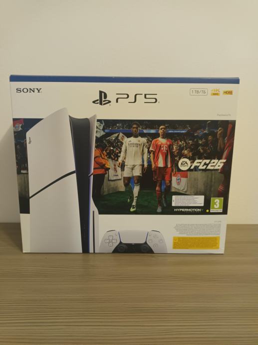PLAYSTATION 5 DISK VERZIJA + 8 IGRI NA BLU-RAY DISKOVIMA
