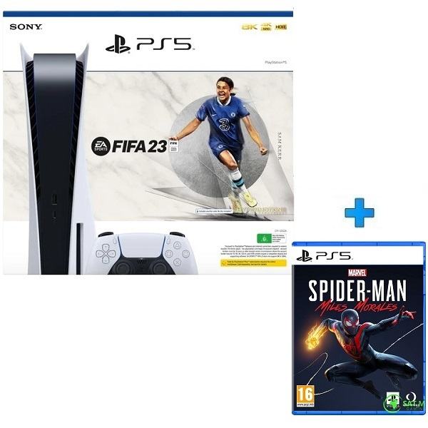 PlayStation 5 Sony Disc Edition+2 igre novo u trgovini,račun,gar 2god