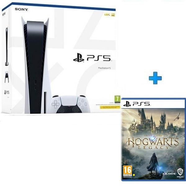 PS5 Sony PlayStation 5 + Hogwarts Legacy,novo u trgovini,račun,gar 2g