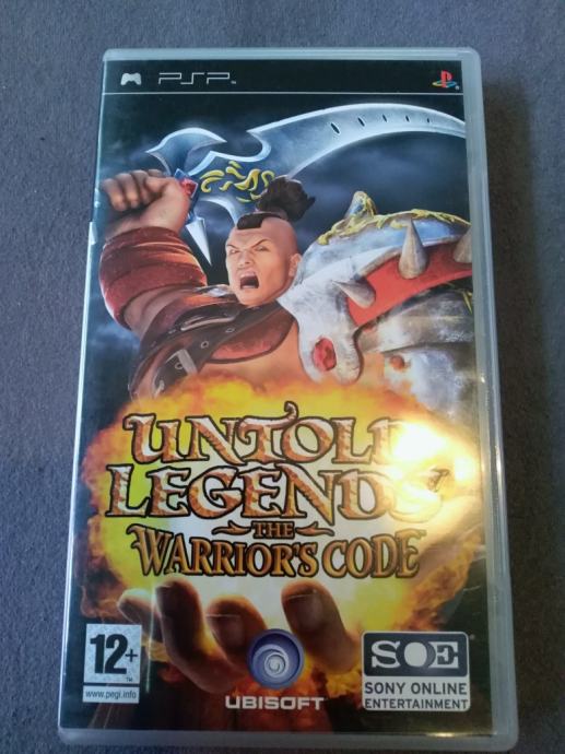 Untold legends The warriors code PSP