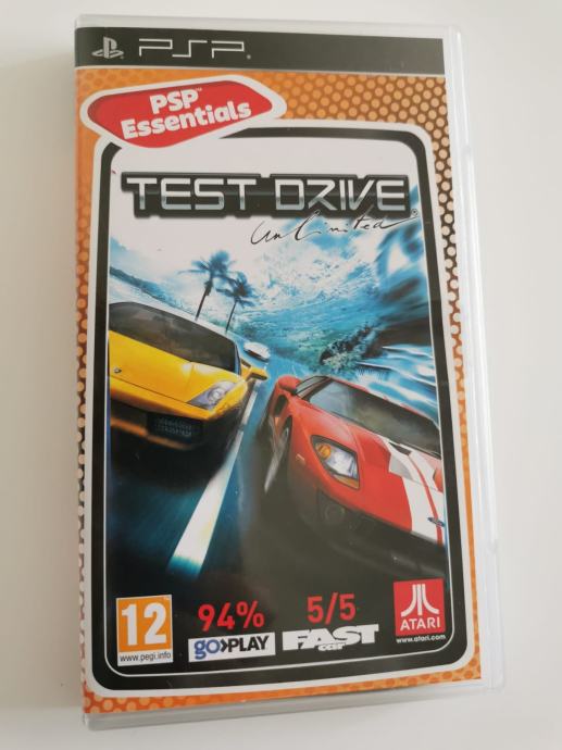 TEST DRIVE igrica za PSP