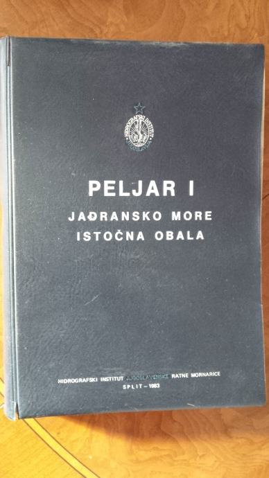 PELJAR 1. JADRANSKO MORE,ISTOČNA OBALA,SPLIT 1983.god.