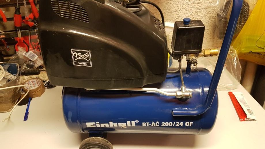 Einhell Blue Bt Ac 200 24 Of Kompresor Einhell BT-AC 200/24 OF