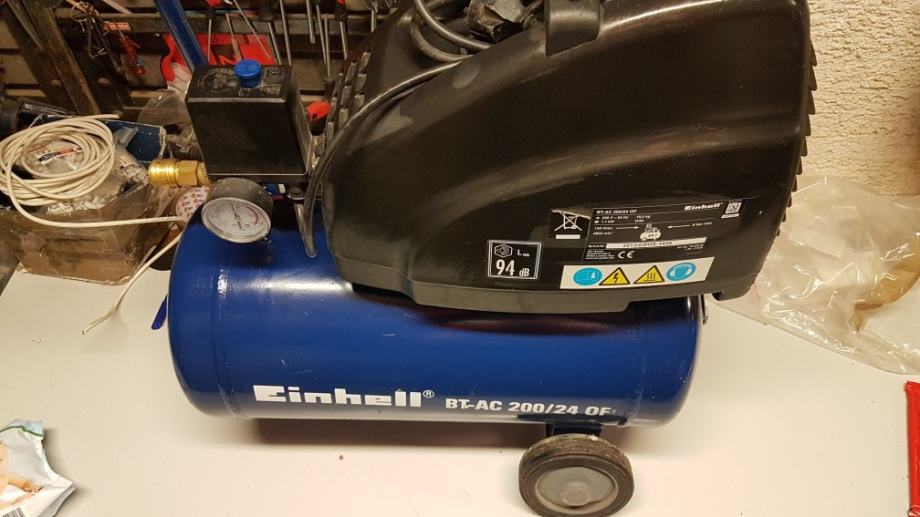 Einhell Blue Bt Ac 200 24 Of Kompresor Einhell BT-AC 200/24 OF