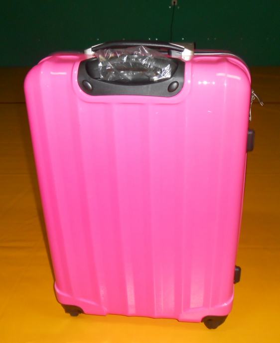 kofer Pink 70x50x30cm s ručkom na izvlačenje i kotačićima