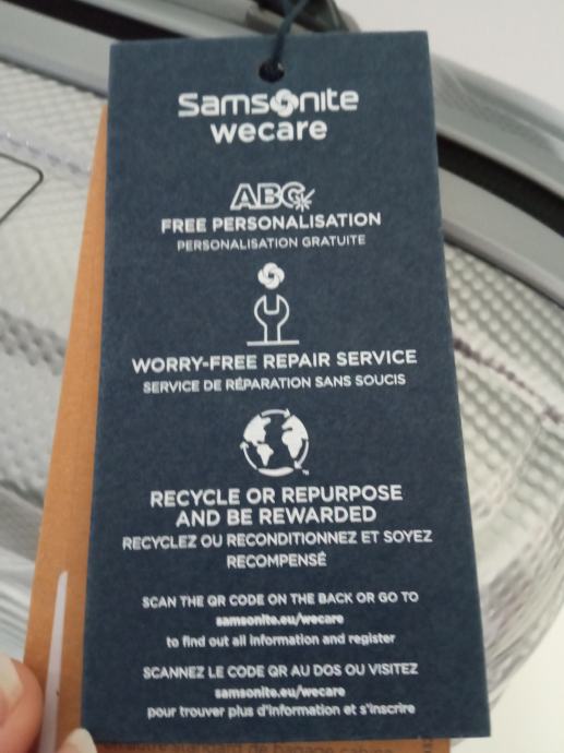 Samsonite cabin luggage kofer