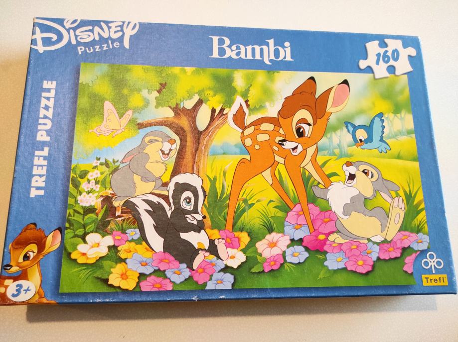 BAMBI PUZZLE DISNEY TREFL 160 KOMADA 41 x 27,5