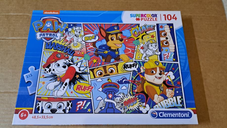 Clementoni Paw Patrol puzzle 104