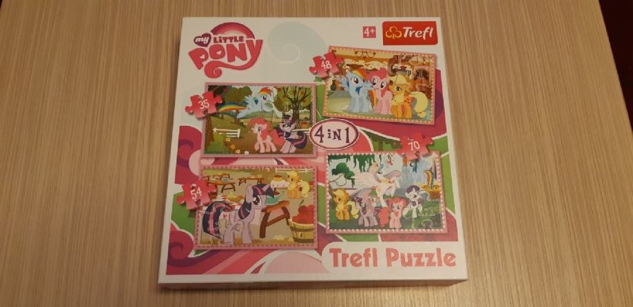 My little pony puzzle 4 u 1