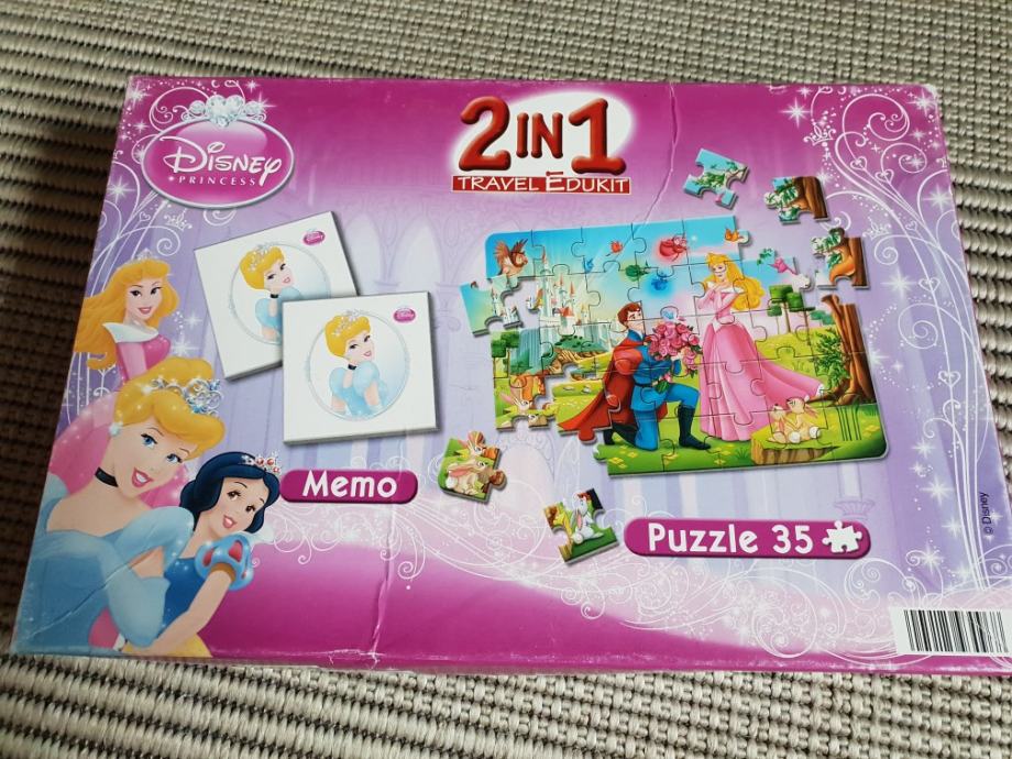 Puzzle i memory Disney Princess
