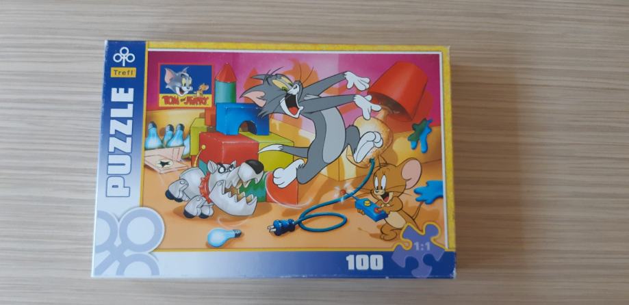 Puzzle Tom i Jerry Trefl 100 komada