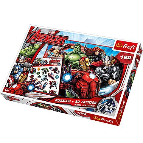 PUZZLE TREFl 160 - AVENGERS (OSVETNICI) - Za djecu 3