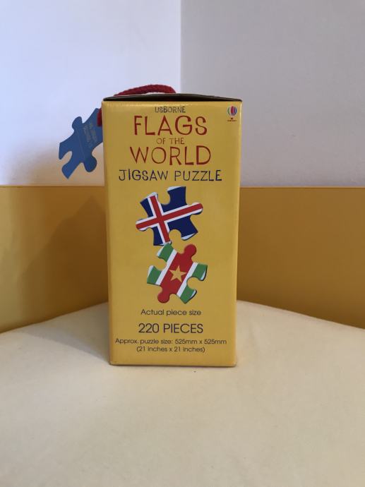 Usborne Flags of the world puzzle