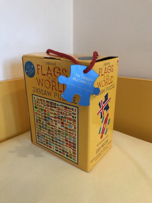 Usborne Flags of the world puzzle