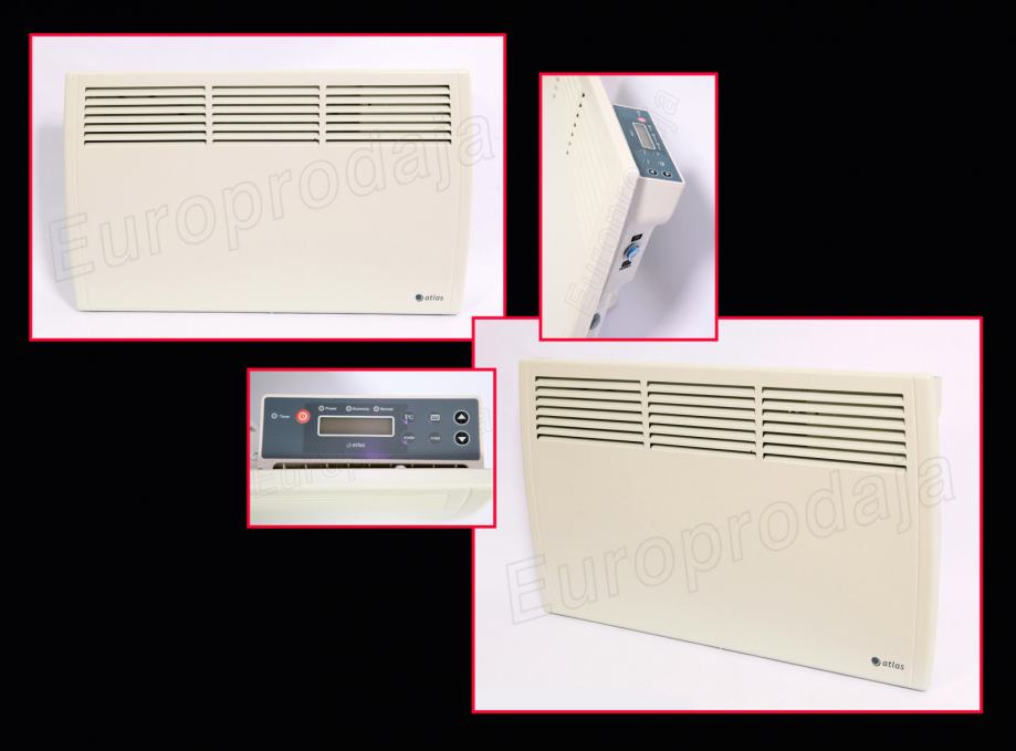 Grijanje Na Struju Elektri ni Radijator Atlas AVK 1002 1000 W