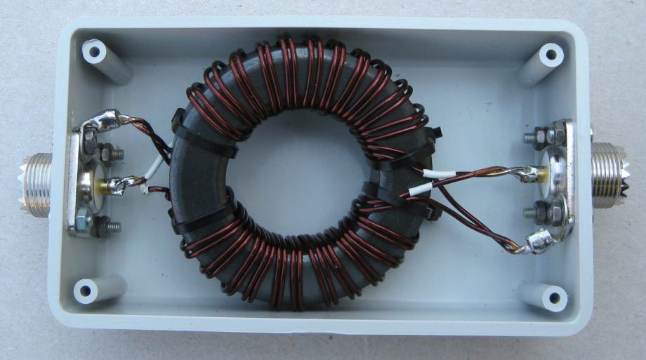 BALUN 1:1, 1-54 MHz, 1 kW