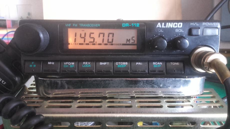 Antena + Alinco DR-112