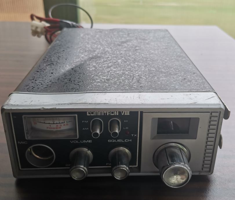 CB RADIO AM/FM COMTRON VIIIMADE IK KOREA