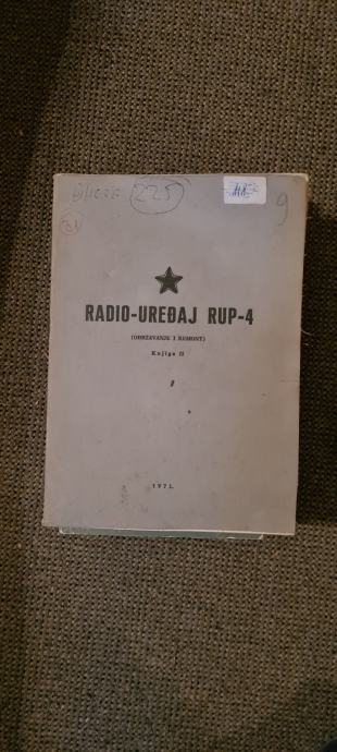 Pravilo za radio uređaj rup -4