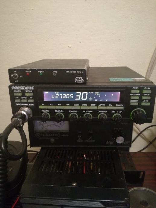 President cb i 10 m radio